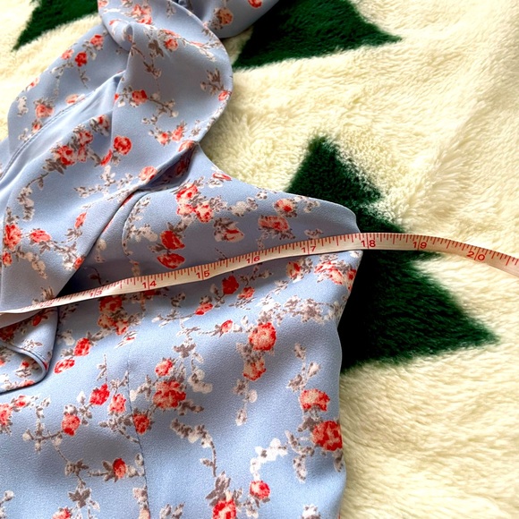 FLORAL RUFFLE PRINT DRESS - Picture 6 of 8